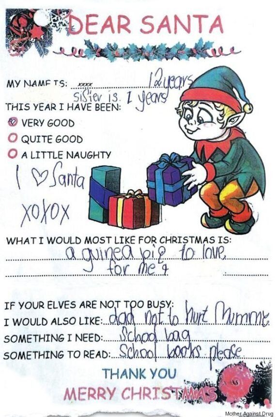 Letterina a Babbo Natale 