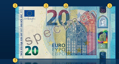 come riconoscere i 20 euro nuovi falsi 