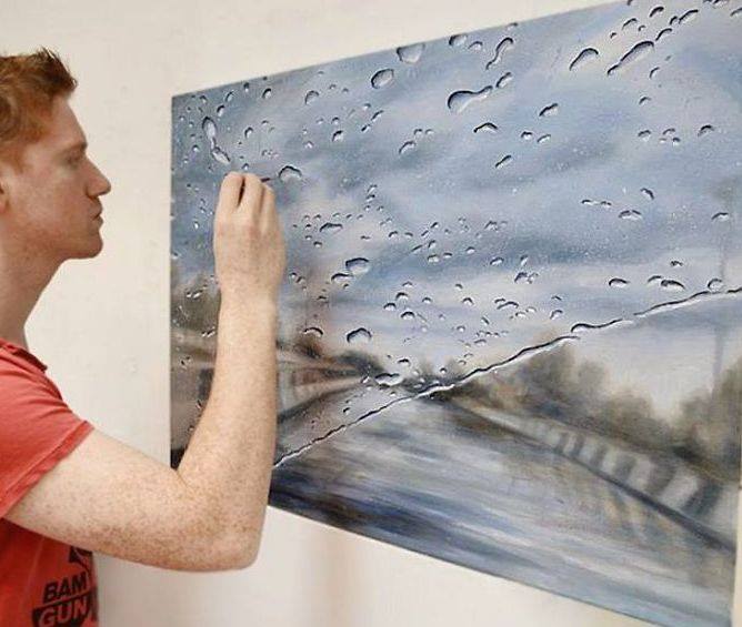 Francis McCrory è il pittore della pioggia