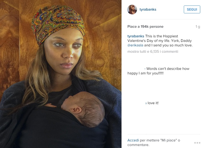 Tyra Banks Posta Prima Foto del Figlio Nato da Madre Surrogata