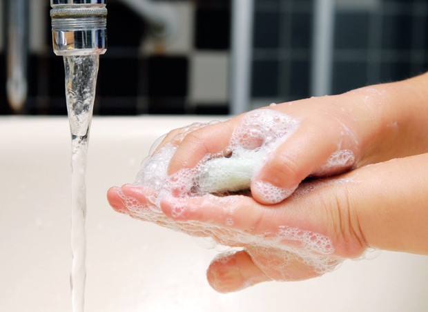 lavare le mani temperatura