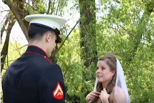 una sorpresa per la sposa nel giorno del suo matrimonio