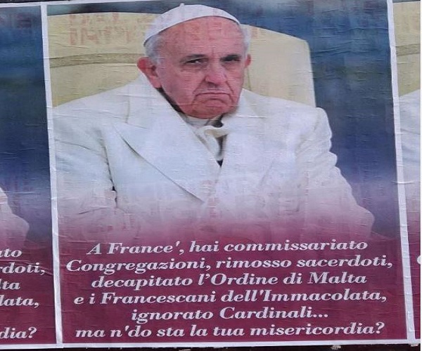 nemici del papa a roma