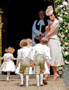 George in lacrime Kate Middleton