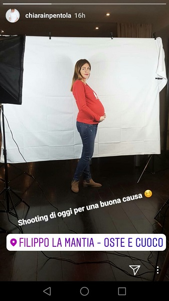 Chiara Maci incinta: foto del pancione esplosivo