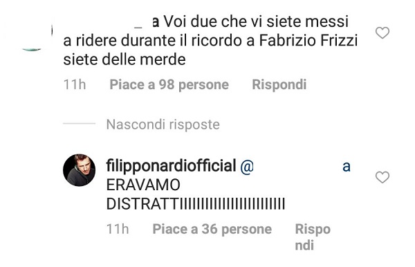 Alessia Marcuzzi ricorda Fabrizio Frizzi all'Isola dei Famosi