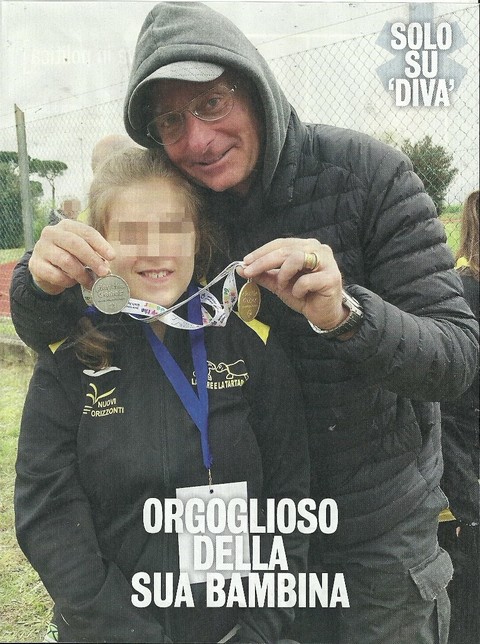 Paolo Bonolis commosso per la figlia Silvia