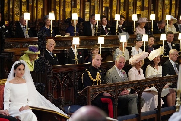 Royal wedding: perché c’era un posto vuoto al primo banco