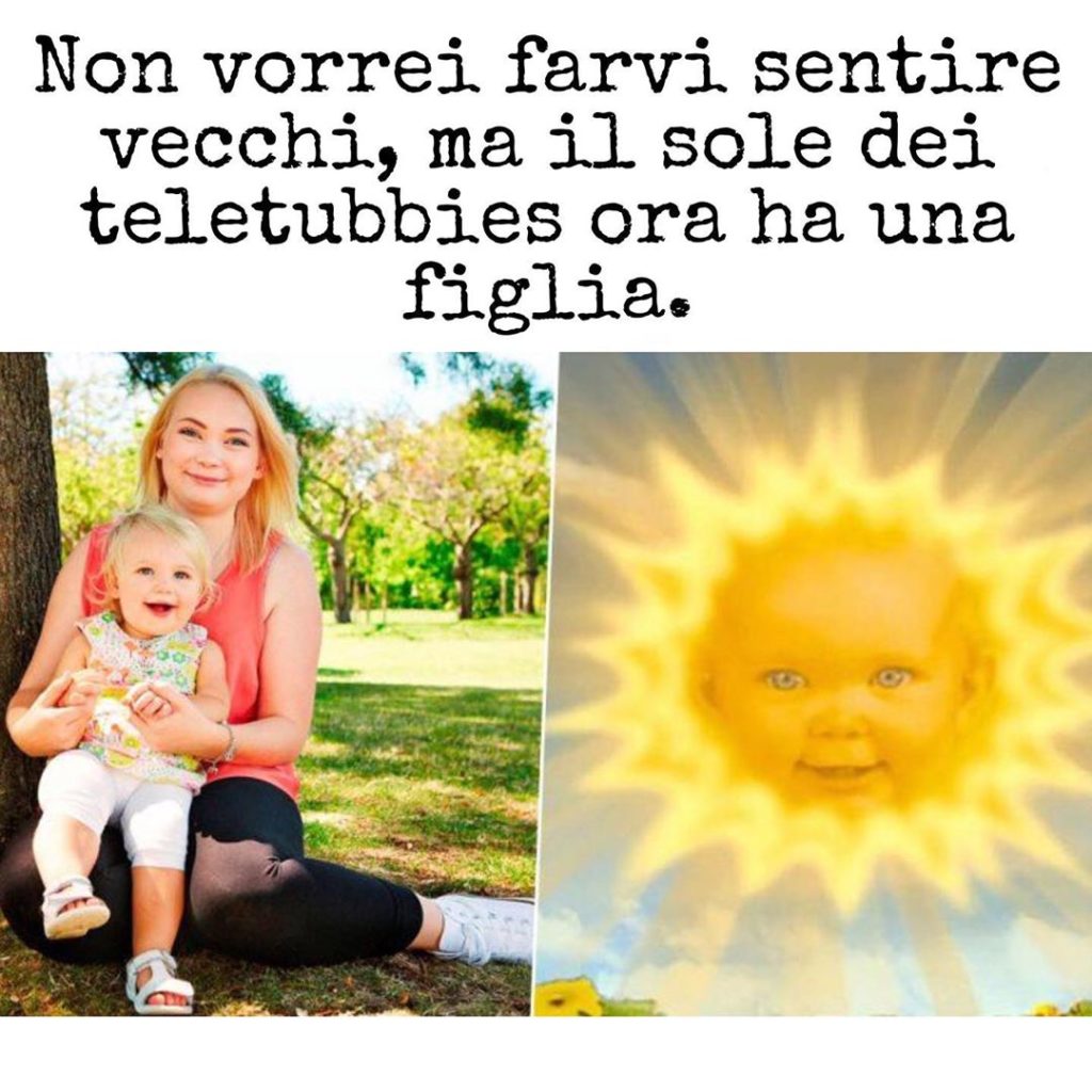 Il sole dei Teletubbies oggi ha 25 anni e NON è mamma.