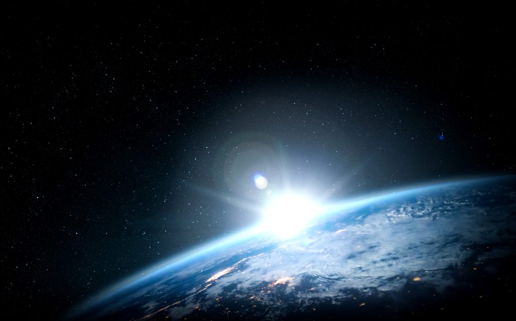 Foto della Terra dallo spazio: illusione ottica 