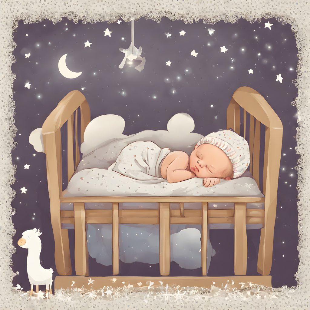 Sonno del neonato – Fonte immagine 123RF.com con licenza d’uso (foto realizzata con strumenti di generazione AI)